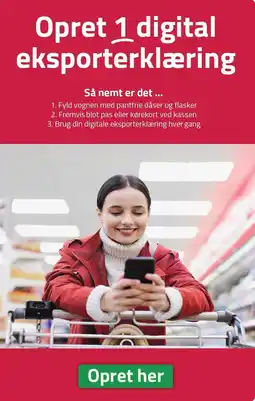 Fleggaard Opret 1 digital eksporterklæring tilbud