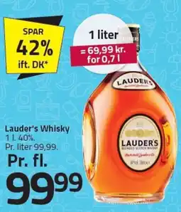 Fleggaard Lauder's Whisky tilbud