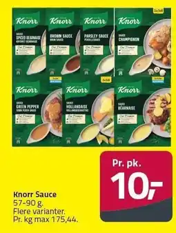Fleggaard Knorr Sauce tilbud