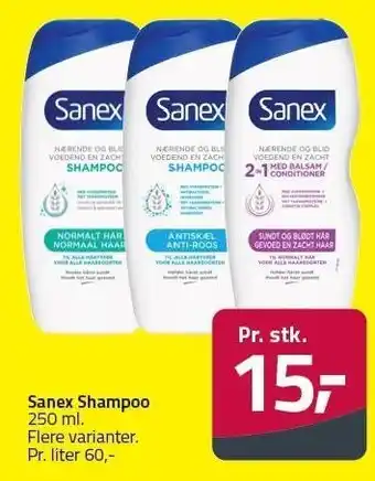 Fleggaard Sanex Shampoo tilbud