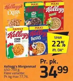 Fleggaard Kellogg's Morgenmad tilbud