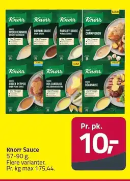 Fleggaard Knorr Sauce tilbud