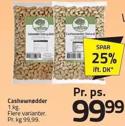 Fleggaard Cashewnødder tilbud