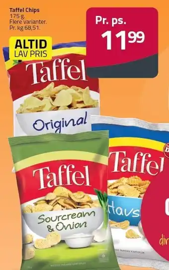 Fleggaard Taffel Chips tilbud