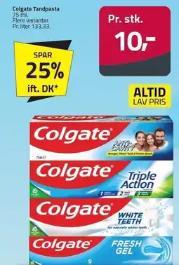 Fleggaard Colgate Tandpasta tilbud