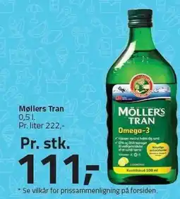 Fleggaard Møllers Tran tilbud