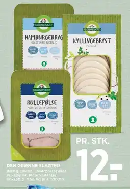 MENY DEN GRØNNE SLAGTER tilbud