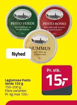 Fleggaard Logismose Pesto Verde 150 g tilbud