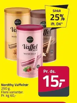 Fleggaard Nordthy Vaffelrør tilbud