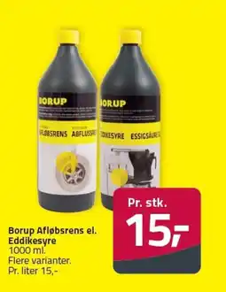 Fleggaard Borup Afløbsrens el. Eddikesyre tilbud