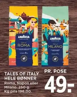 MENY TALES OF ITALY HELE BØNNER tilbud