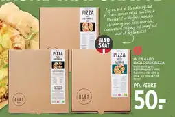 MENY OLE'S GÅRD ØKOLOGISK PIZZA tilbud