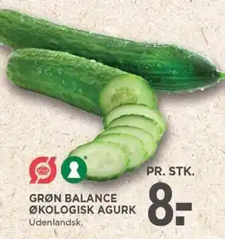 MENY GRØN BALANCE ØKOLOGISK AGURK tilbud
