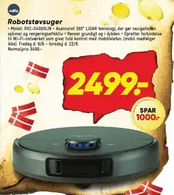 Bilka Wilfa Robotstøvsuger tilbud
