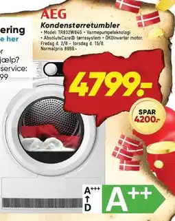 Bilka AEG Kondenstørretumbler tilbud