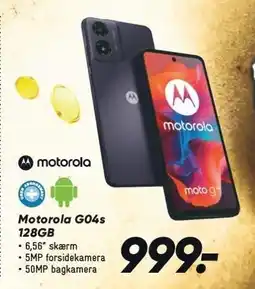 Bilka Motorola G04s 128GB tilbud