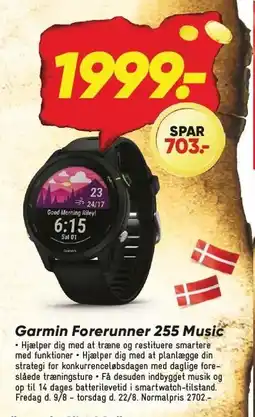 Bilka Garmin Forerunner 255 Music tilbud