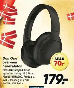 Bilka Don One over-ear høretelefon tilbud