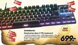 Bilka Steelseries Apex 9 TKL keyboard tilbud
