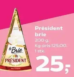 Kvickly Président brie tilbud