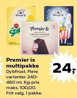 Kvickly Premier is multipakke tilbud