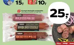 Hanegal økologisk spegepølse