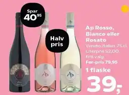 Kvickly Ap Rosso, Bianco eller Rosato tilbud