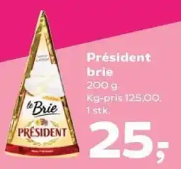 SuperBrugsen Président brie tilbud