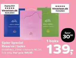 SuperBrugsen Spier Special Reserve i boks tilbud