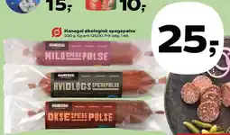 SuperBrugsen Hanegal økologisk spegepølse tilbud