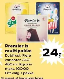 SuperBrugsen Premier is multipakke tilbud