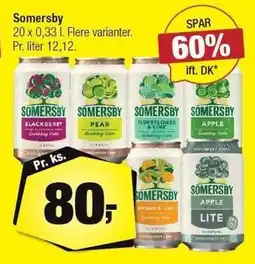 Calle Somersby tilbud