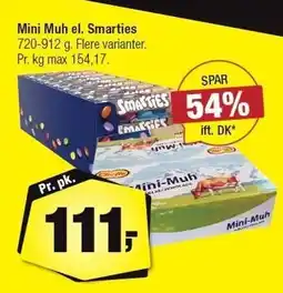 Calle Mini Muh el. Smarties tilbud