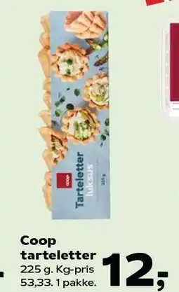 SuperBrugsen Coop tarteletter tilbud