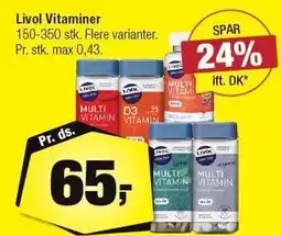 Calle Livol Vitaminer tilbud