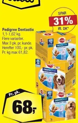 Calle Pedigree Dentalstix tilbud