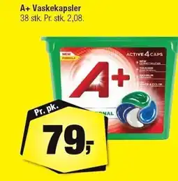 Calle A+ Vaskepulver tilbud
