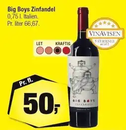 Calle Big Boys Zinfandel tilbud