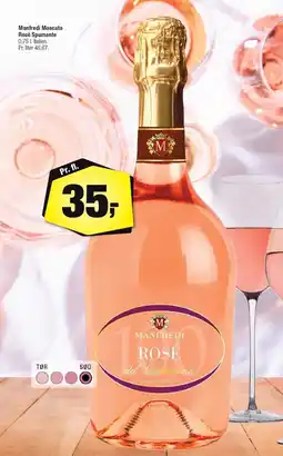 Calle Manfredi Moscato Rosé Spumante tilbud
