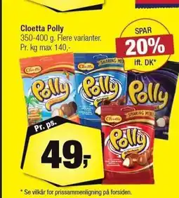 Calle Cloetta Polly tilbud