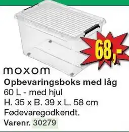 Harald Nyborg Moxom Opbevaringsboks med låg tilbud
