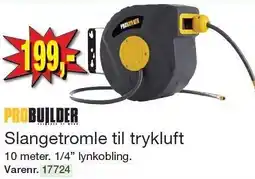 Harald Nyborg Slangetromle til trykluft tilbud