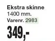 Harald Nyborg Ekstra skinne tilbud