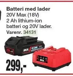 Harald Nyborg Batteri med lader tilbud