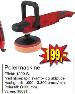 Harald Nyborg Polermaskine tilbud