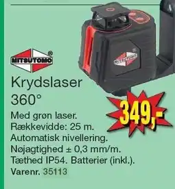 Harald Nyborg Krydslaser 360 tilbud