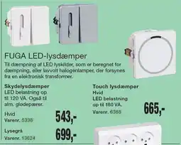 Harald Nyborg FUGA LED-lysdæmper tilbud