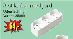 Harald Nyborg 3 stikdåse med jord tilbud