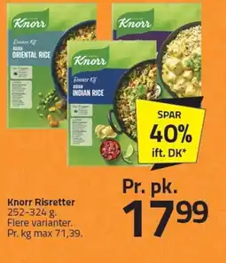 Fleggaard Knorr Risretter tilbud