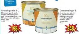 Harald Nyborg Grundingsolie 4 L el. Grundingsmaling 4 L tilbud